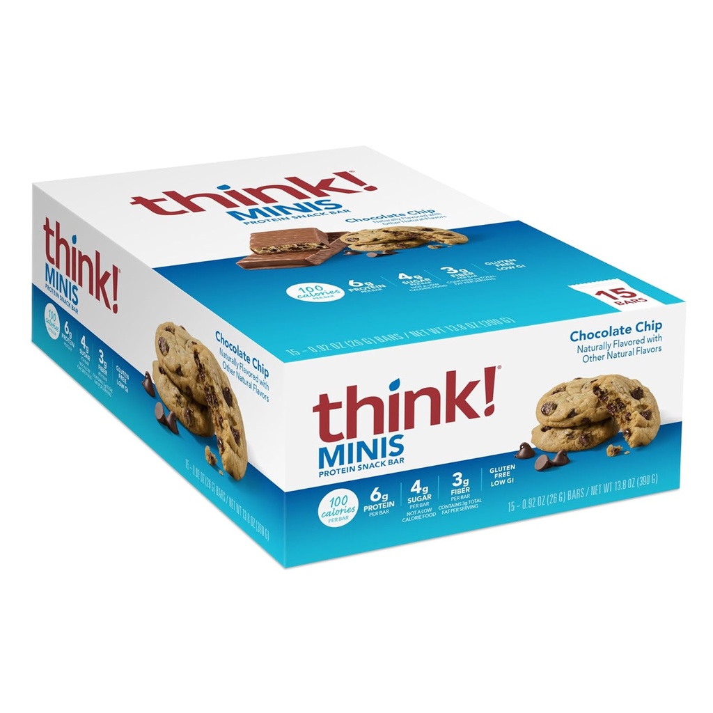 ¡Piensa! Minis, Chocolate Chip, 15 Condes