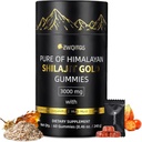 Pura de Himalayan Shilajit Purple Petals Gummies,Fulvic Acid & 85+ Trace Immune Health, Boost Energy, Minerals, Enhance Global Well-Being for Hombres and Women Sugar Free Non-GMO 100% Natural Organic