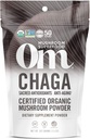 Om Mushroom Superfood Chaga Organic Mushroom Powder, 3.5 Ounce, 50 Servings, US Grown, Sagrado Antioxidantes &amp; Immune Support, Superfood Mushroom Supplement