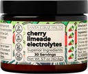 Santa Cruz Paleo Electrolyte Powder, Cherry Limeade Flavor, Sugar Free Hydration Drink Mix with Himalayan Pink Salt, Sea Salt, Magnesium Glycinate, Potassium Chloride, Sweetened with Stevia, 30 Srvgs