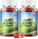 AFXMATE Fiber Suplemento Gummies para Adulto, 7 g Fiber Sugar Gratis Vegan & Gluten Libre - Salud Digestiva, Regularidad Soporte 120 Conde