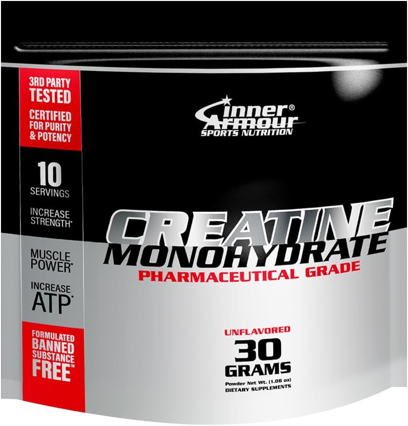 [BRSRAZD3OF7RAC33] Micronized Creatine Monohydrate Powder - Aumentar la fuerza muscular y la resistencia - Disolver rápido, libre de sabor, Vegan Fitness Suplemento Keto Friendly - 30 gr o 10 Servimientos