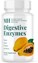 Programas de salud de MICHAEL Enzimas digestivas - 90 cápsulas - Asistencia para la proteína, grasas, almidón, lácteos " hidratos " - 30 servicios