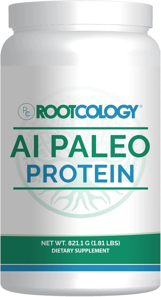 Rootcology by Dr. Izabella Wentz  AI Paleo Protein ← Desarrollado Beef Protein Powder con 26g Beef Protein per Serving 821.1g / 30 Servings