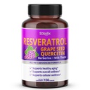 Resveratrol with Grape Seed + Quercetin Berberine + Milk Thistle Powerful Anti-Aging - USA Made " Tested (150-day Supply (Pack of 1))