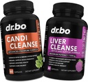 Candi Liver Cleanse Support Supplement - Balance Control Probiotic Complex Cleanser for Women & Hombre - Oral Herbal Oregano " Capsules de ácido caprílico, Gallbladder Care Capsules " Milk Thistle Dandelion