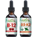 Por qué no vitamina orgánica natural B12 y vitamina D3 K2 gotas líquidas