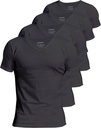 Camisetas para Hombres 100 Por ciento algodón ropa interior Camisetas para V-Neck (4-Pack/6-Pack)