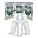 wananfu Pre-Separated Empty Capsules 0 Vegetariano (1000 Cuenta), Clear Fillable Veggie Pill Capsules Tamaño 0 para hacer sus propios suplementos