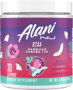 Alani Nu BCAA Hawaiian Shaved Ice Silencioso Cadena Aminoácidos Esenciales TENIDO 2:1 Fórmula TENIDO Suplemento Polvo TENIDO Recuperación de músculo Vitaminas para Post-Workout ANTE 30 Servimientos