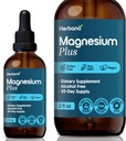 Complejo de Magnesio Plus 2 fl oz Liquid Drops - Citrate de Magnesio Avanzado, Glycinate, L-threonate with Vitamins B6, D, C Supplement - High Potency 100% Absorption - 30-Day Supply