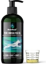 Mejor nutrición de patas - Aceite de pescado de Omega puro para perros, gatos " Ferrets - Suplemento líquido para el alivio del dolor conjunto - piel suave " salchicha brillante - Omega 3 peces aceite mascotas amor - 16oz