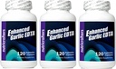 Ajo mejorado EDTA 120 cápsulas - 3 Pack - 1000mg High Potency Calcium Disodium EDTA Fórmula - No hay vapor de magnesio o aluminio que contenga Zeolite - 1.000 mg por día -3 Botellas de 120 cápsulas