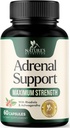Suplementos de Apoyo Adrenal Complejo Cortex, Mejor Suplemento Energético, apoya los niveles de salud y energía de Cortisol, Daily Ashwagandha for Women & Men, apoya el sistema Adrenal Fatigue & Immune, 60 cápsulas