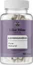Como Mine Ashwagandha (100 capsules), No Fillers, Puro & Natural, Suplemento Herbal para Mujeres