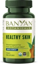 Botánicos de Banyan Esquía saludable – Suplemento de piel orgánica – para la piel radiante y saludable – 90 Tablas – No GMO Fuente sostenible Vegan