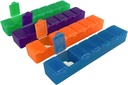 USA Merchant - 7 Day Pill Box Small with Snap Close Lids - Weekly Pill Organizer 4 Times a Day or 28 Day Dispenser - Viene con 4 contenedores separados de 7 días para vitaminas, suplementos y medicinas
