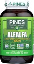 PINES Orgánica Alfalfa, 500 Tablas Cuenta