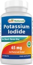 Best Naturals Potasio Iodide 65 mg - Suplemento dietético, 60 Tabletas (60 Cuenta (Pack of 1)) (1)