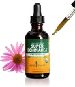 Herb Pharm Certified Organic Super Echinacea Liquid Extract Drops for Active Immune System Support, 2 Oz