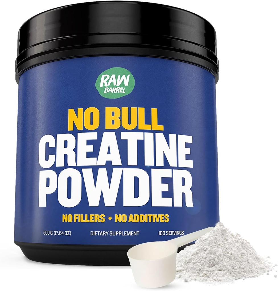 [BRSWIGI6BANRUEDY] “No toro” crema de polvo, suplementos a granel de crema Monohidrato para la recuperación más rápida, aumento del volumen muscular, fuerza & potencia, creatina micronizada para hombres y crema para mujeres, 500g