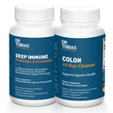 Dr. Tobias Digestive Kickstarter Bundle with Colon 14 Day Cleanse & Deep Immune Probiotics & Prebiotics