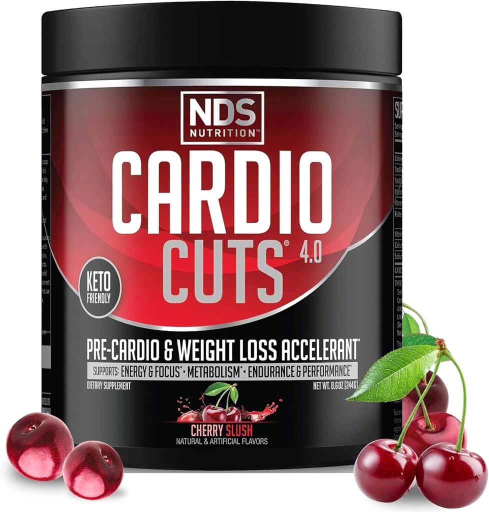 NDS Nutrition Cardio Cuts 4.0 - Cereza Slush - 8.6 oz.