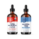 Vimergy Nighttime Fortifier Kit* - 2500 mcg Zinc, 5000 mcg Melatonin, 130mg Mullein Extract, 70 mg Thyme Extract. Reparaciones, reconstruye y renueva las células inmunitarias durante el sueño. Vegan, sin gluten, Kosher