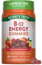 Verdad de la naturaleza Complejo de vitamina B Gummies ANTE 48 Conde Silencio con B-Vitamins, L-Carnitine & Ashwagandha Silencioso Vegan, No GMO & Gluten Suplemento gratuito
