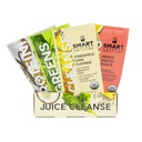 SMART Pressed Juice 1-Day Organic Juice Cleanse ← Healthy Detox Program TEN Vegan Vanilla Protein, Green Juice, Beets Juice &amp; Pineapple Chia Cleanse TEN High Fiber & Vegan