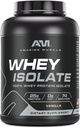 Whey Protein Isolate Powder ← 25 Grams Protein Por Serving Silencio 100% Whey Isolate ← Zero Fat ← Made in USA (5 Lb, Vanilla)