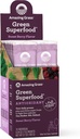 Increíble Grass Green Superfood Antioxidant: Super Greens Powder con Spirulina, Elderberry & Probiotics, Sweet Berry, 15 Servings