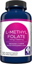 MD Life L-Methylfolate 7.5 mg Suplemento - Professional-Grade Active L Methylfolate Suplemento - 30 cápsulas - L-Methylfolate 7.5mg - MTHFR de potencia máxima W/ Aminoácidos esenciales