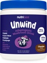 Nutricost Nutrizen PM Unwind Adaptogenic Mushroom Drink (Chocolate Flavored) 30 Servings - Incluye Reishi, Lion's Mane, Shiitake, Cordyceps