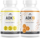 ADK 5 Suplemento de vitamina + ADK 10 Suplemento de vitamina