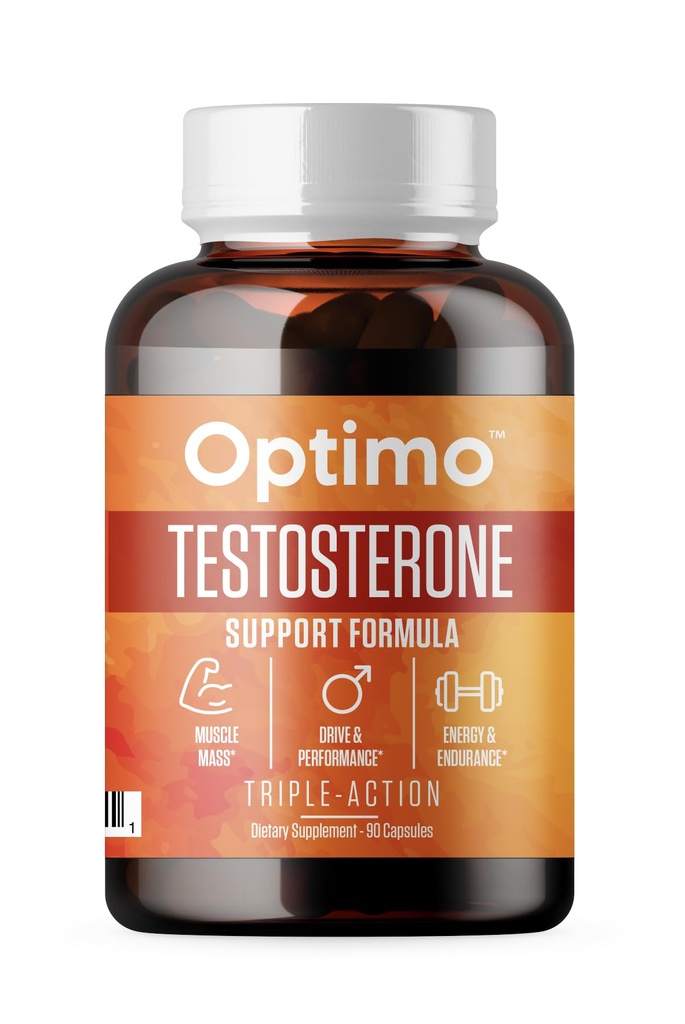 Testosterone Booster Supplement for Men &amp; Women 9 Key Ingredients Tongkat Ali, Tribulus, Fenugreek, Ashwagandha, Maca, Boron, Zinc, VIT D, DAA - 90 Capsules