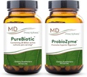 PureBiotic and ProbioZyme Bundle - Digestive & Gut Health Supplement - 60 cápsulas/90 cápsulas