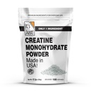 ¡Es sólo! - Polvo de Monohidrato de Creatina, Polvo de Creatina Pura, Hecho en EE.UU., Laboratorio de 3er Partido Tested, 5g Por Serving, Scoop Incluido, No Fillers, No Añadido Flavor (Desarrollado, 500g / 100 Servings)