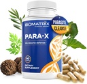 BioMatrix para-X Digestive Cleanse Suplemento, Herbal Fórmula – Wormwood, Berberine, Black Walnut, Artemisininin, Olive Leaf, for Humans