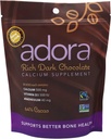 Adora - Suplemento de calcio Chocolate oscuro, 30 ct (Pack of 6)