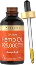 Carlyle Hemp Seed Oil 925000 mcg ← Vegetarian, Non-GMO, Gluten Free ← Cold Pressed