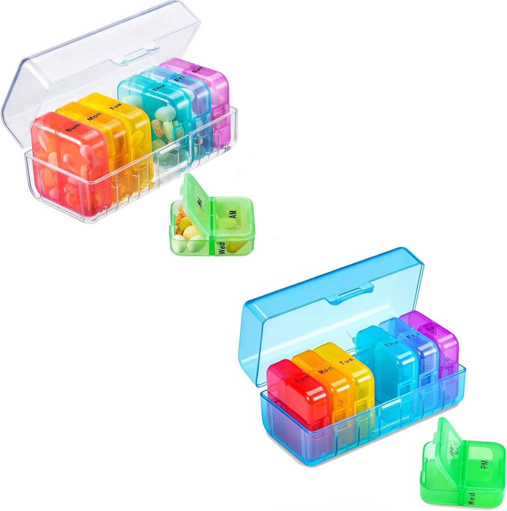 Pill Organizer 2 veces al día