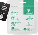 Natural L Theanine Capsules  250mg Isolated L Theanine Powder from Green Tea Extract ← 30 Capsules - 1 Por Día ← GABA Suplemento Apoyar Ayudas a la Relajación Sin Sedation ← Vegan Supplement