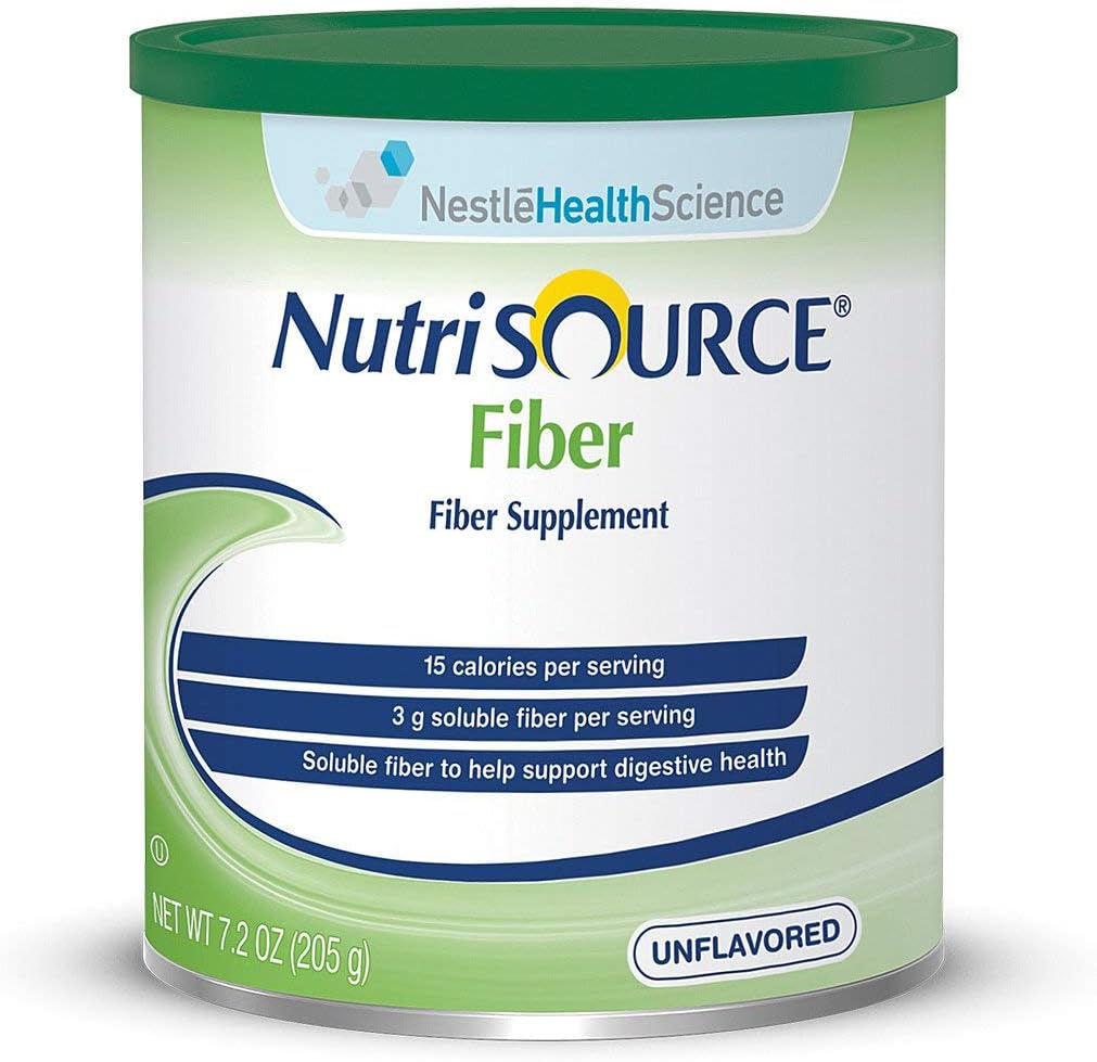 Nutrisource 4390097551 Fiber Powder Suplemento, 1 Canister