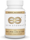 Fuente Natural Tabla eterna de piel con DMAE, ácido LIPOIC, " C Ester - 60 Tabletas