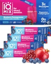 IQMIX Hidration Electrolyte Powder – 4-en-1 Formula for Hydration, Mental Clarity, Mood and Recovery – Sugar-Free Drink Mix, Keto, Magnesium L-Threonate, Lion’s Mane – 20 Conde Blueberry Pomegranate