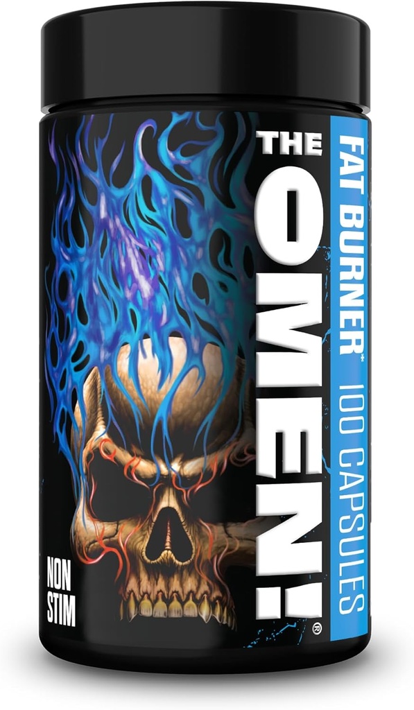 [BRSW2AD3OIFRED33] JNX SPORTS ¡El Omen! No estimulante Thermogenic Fat Burner – Suplemento dietético libre de cafeína para hombres " mujeres " Appetite Suppressant " Metabolism Booster ← 100 Capsules