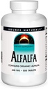 Fuente Naturales Alfalfa 10 Grain Suplemento dietético - 500 Tablas