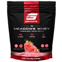 Suplementos de granito Los prados Whey Protein Isolate Protein Powder para el músculo magro con 150 Calories, 2g Fiber, 1g Sugar (30 Servings), Fresco Sabor de Fresa