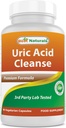 Mejores Naturales Uric Acid Cleanse Vitaminas para Hombres y Mujeres - 90 Veggie Capsules (90 Cuenta (Pack de 1))